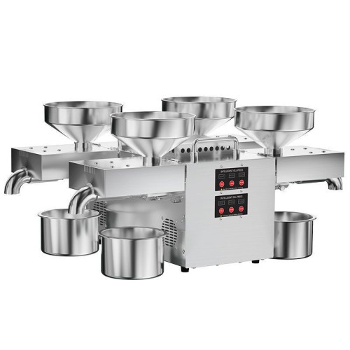 B04 Commercial Automatic Cold Oil Press Machine Sunflower Sesame Peanut Seeds Oil Pressing Machine